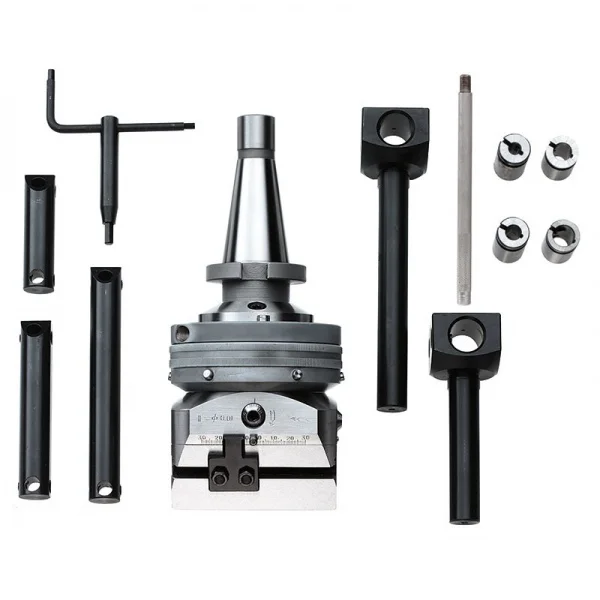 Fervi t021/100/50 testina centesimale per alesare iso50 avanzamento automatico 450 mm t021/100/50 - dettaglio 1