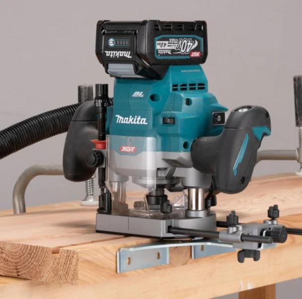 Makita rp001gm201 fresatrice verticale 12 mm brushless a batteria 40 v - dettaglio 10