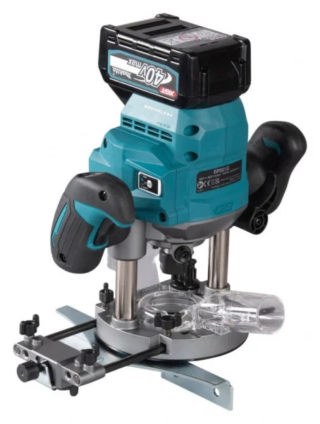 Makita rp001gm201 fresatrice verticale 12 mm brushless a batteria 40 v - dettaglio 2