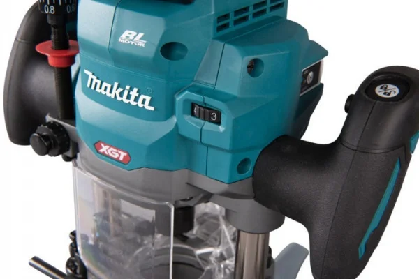 Makita rp001gm201 fresatrice verticale 12 mm brushless a batteria 40 v - dettaglio 5