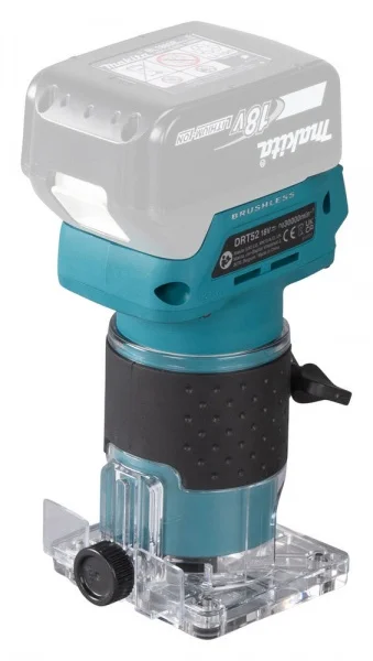Makita drt52zj rifilatore fresatrice brushless 18 v senza batterie - dettaglio 3