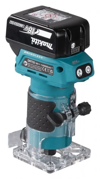 Makita drt52rf1j rifilatore fresatrice brushless a batteria 18 v - dettaglio 4