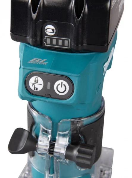 Makita drt52rf1j rifilatore fresatrice brushless a batteria 18 v - dettaglio 5
