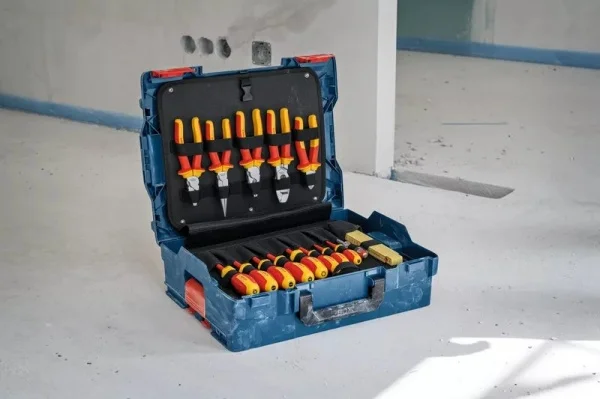 Bosch 1600a02ng4 valigetta con assortimento di utensili per elettricisti 37 pz. - dettaglio 2