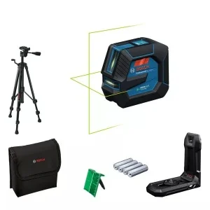 Bosch gll 20-22 g + bt 150 livella laser professionale a linee verdi con treppiede 0601065601 - dettaglio 1
