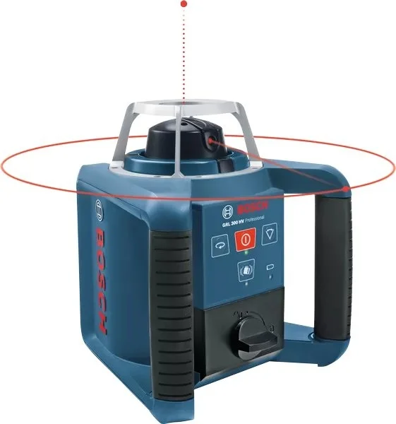 Bosch GRL 300 HV + LR 1 Livella laser rotante con batterie ricaricabili Varta - 0601061505