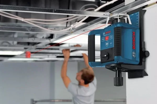 Bosch GRL 300 HV + LR 1 Livella laser rotante con batterie ricaricabili Varta - 0601061505
