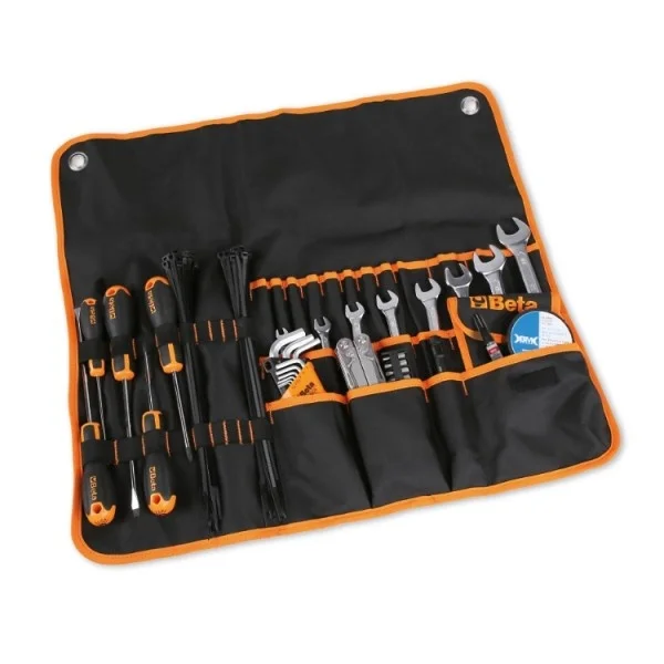 Beta 2002/b27 sbk assortimento utensili per moto riparazione in busta 27 pz. 020020927 - dettaglio 1