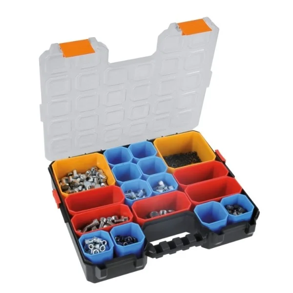 Beta 2080/v17 valigetta organizer con 17 vaschette per minuteria 020800200 - dettaglio 2