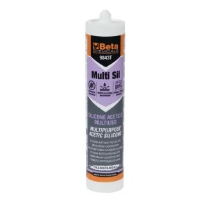 Beta 9843t c280 (1) silicone acetico antimuffa trasparente 280 ml 098430028 - dettaglio 1
