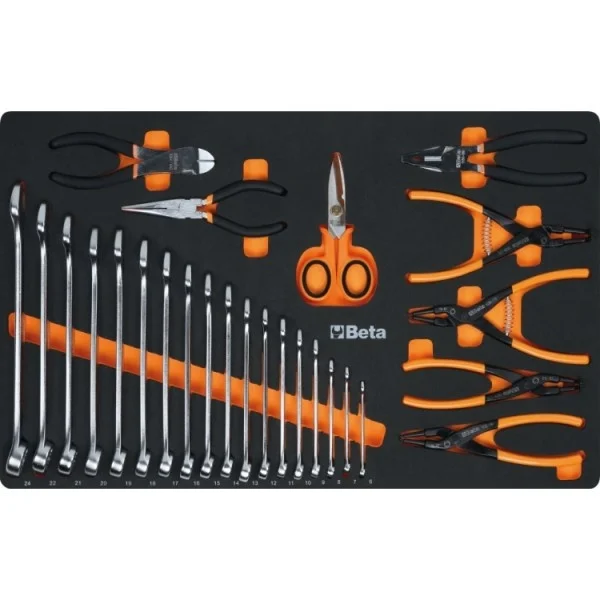 Beta 2400 rsc24/7-vas cassettiera mobile con assortimento di utensili 223 pz. 024004048 - dettaglio 2