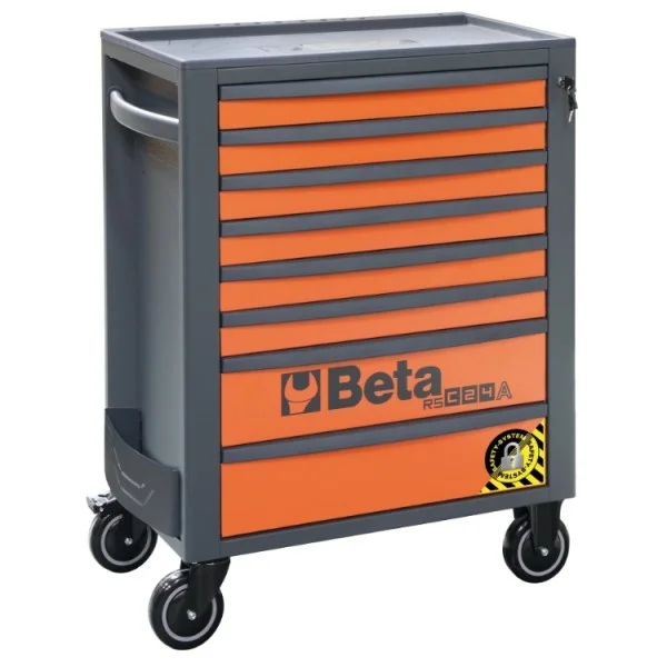 Beta 2400 rsc24a/8-6m vi cassettiera antiribaltamento 8 cassetti con assortimento 411 pz. 024004008 - dettaglio 2