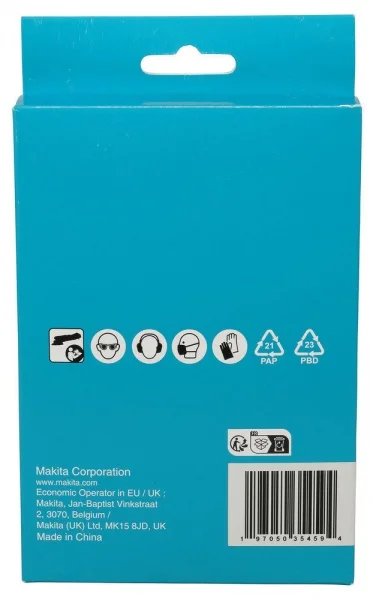 Makita abrasivo con supporto a rete delta 100x150 mm 10 pz. - dettaglio 4