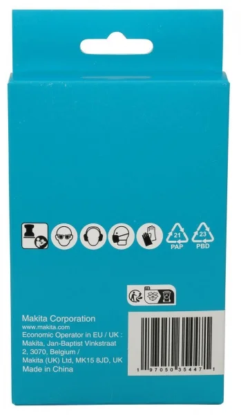 Makita abrasivo con supporto a rete 80x130 mm 10 pz. - dettaglio 4