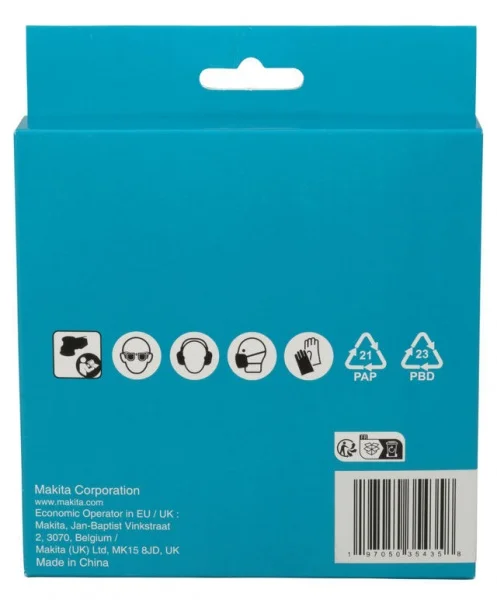 Makita abrasivo con supporto a rete 125 mm 10 pz. - dettaglio 4