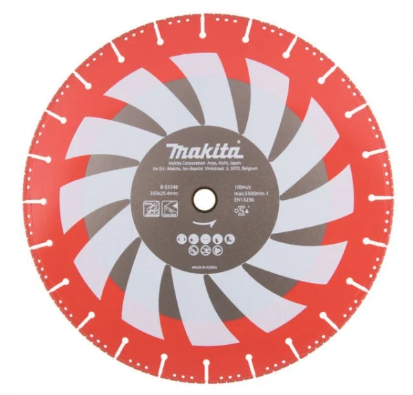 Makita b-55348 rescue disco diamantato 355 mm per operazioni di recupero - dettaglio 1