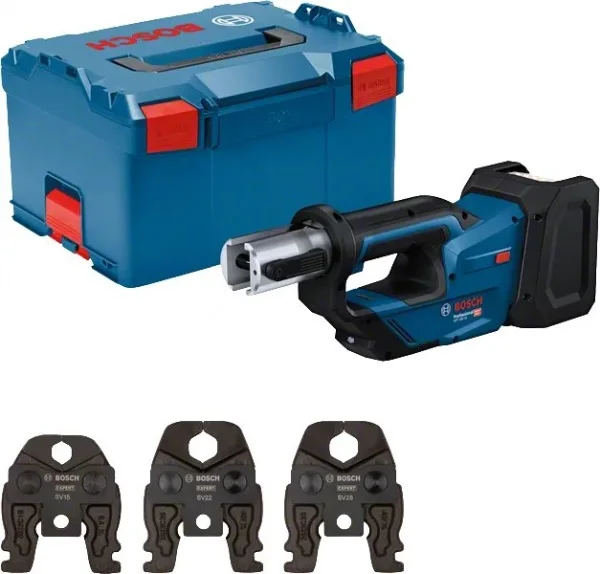 Bosch gpt 18v-19 professional pressatrice a batteria 19 kn con ganasce compact sv 06019m2002 - dettaglio 1