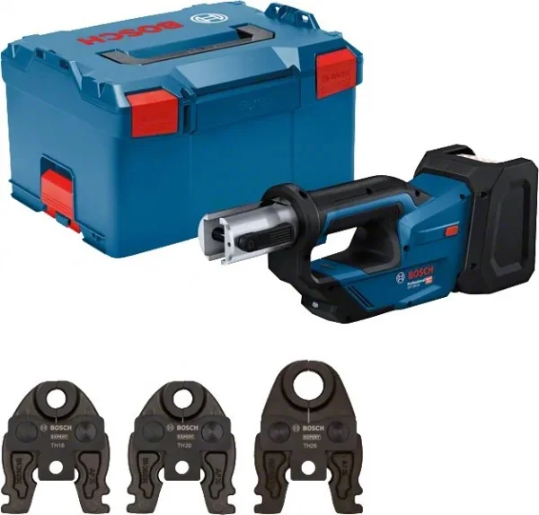 Bosch gpt 18v-19 professional pressatrice a batteria 19 kn con ganasce compact th 06019m2004 - dettaglio 1