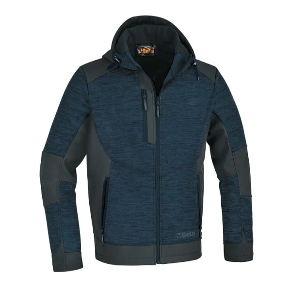 Beta 7637b felpa tecnica in pile e softshell 7637b - dettaglio 1