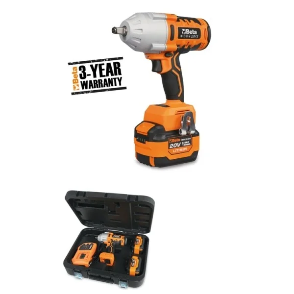 Beta 1984/k1200 avvitatore ad impulsi reversibile 1/2" brushless 20 v - dettaglio 1