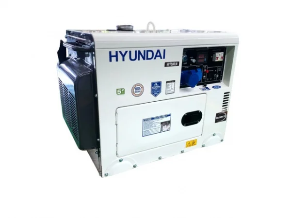 Hyundai 65247 generatore silenziato monofase a diesel 6,0 kw - dettaglio 1