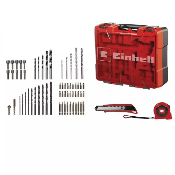 Einhell tc-id 1000 e +64 trapano a percussione 1010 w con valigetta accessori 64 pz. 4259857 - dettaglio 2