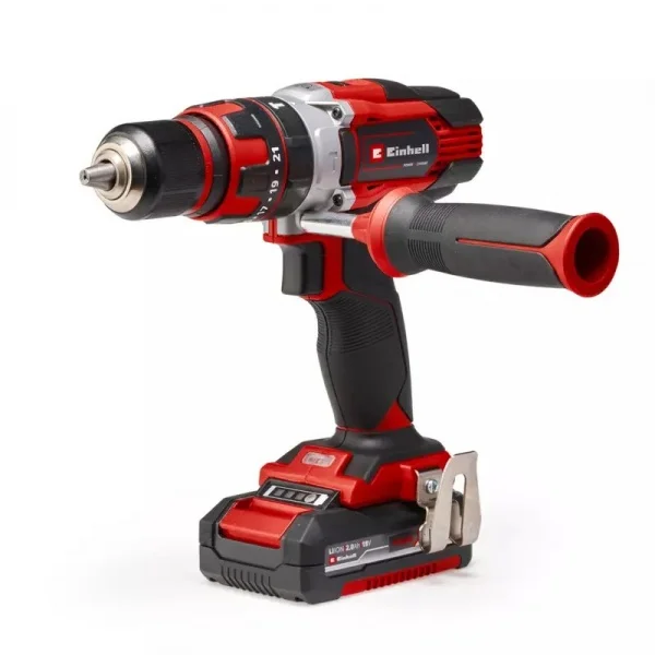 Einhell te-cd 18/48 li-i trapano a percussione 18 v con due batterie 4513935 - dettaglio 1