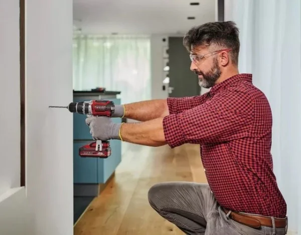 Einhell tp-cd 18/60 li- i bl trapano a percussione brushless 18 v con due batterie e accessori 4514206 - dettaglio 2