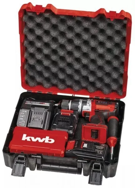 Einhell tp-cd 18/60 li- i bl trapano a percussione brushless 18 v con due batterie e accessori 4514206 - dettaglio 4