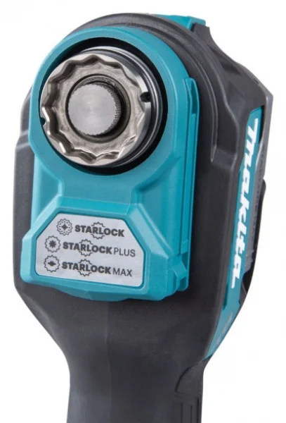 Makita tm001gz03 utensile multifunzione starlock xgt brushless 40 v senza batteria - dettaglio 6