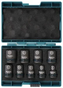 Makita e-16564 impact black set di chiavi a bussola 1/2" da 9 pz. - dettaglio 1