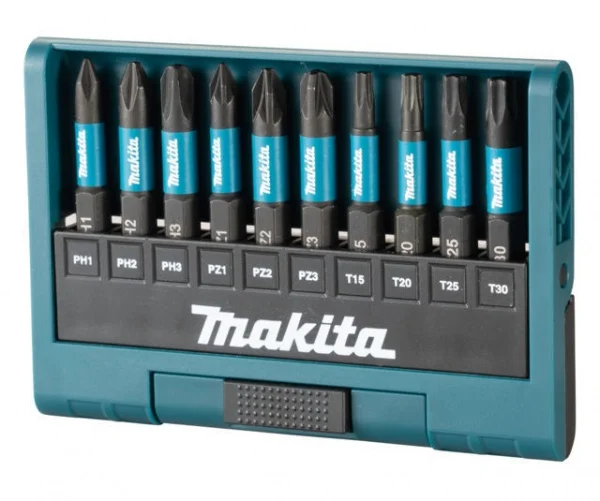 Makita e-12011 impact black set di inserti 1/4" da 50 mm 10 pz. - dettaglio 1