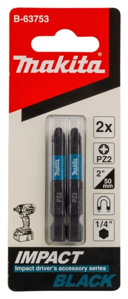 Makita impact black inserto pz 50 mm 1/4" e-form 2 pz. b-63747 - dettaglio 4