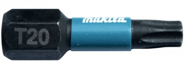 Makita impact black inserto torx 25 mm 1/4" c-form 2 pz. b-63666 - dettaglio 2