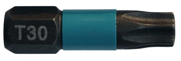 Makita impact black inserto torx 25 mm 1/4" c-form 2 pz. b-63666 - dettaglio 4