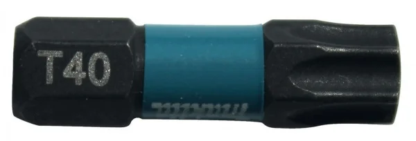 Makita impact black inserto torx 25 mm 1/4" c-form 2 pz. b-63666 - dettaglio 5