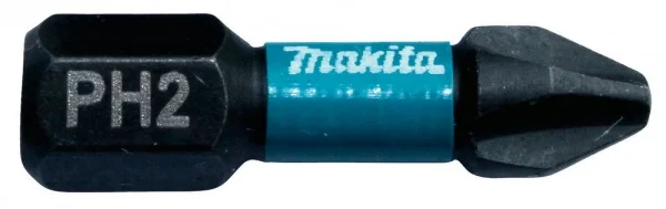 Makita impact black inserto ph 25 mm 1/4" c-form 2 pz. b-63600 - dettaglio 2