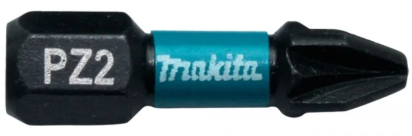 Makita Impact Black Inserto PZ 25 mm 1/4" C-Form 2 Pz.