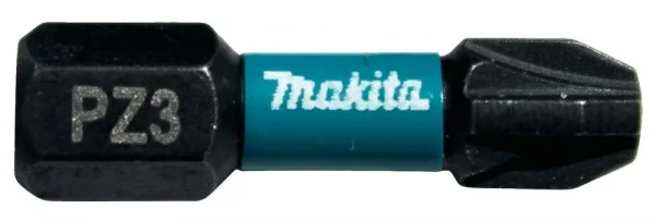 Makita impact black inserto pz 25 mm 1/4" c-form 2 pz. b-63638 - dettaglio 2