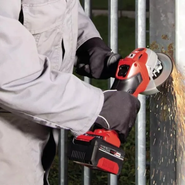 Einhell te-ag 18/115 li smerigliatrice angolare 115 mm a batteria 18 v 4431134 - dettaglio 2