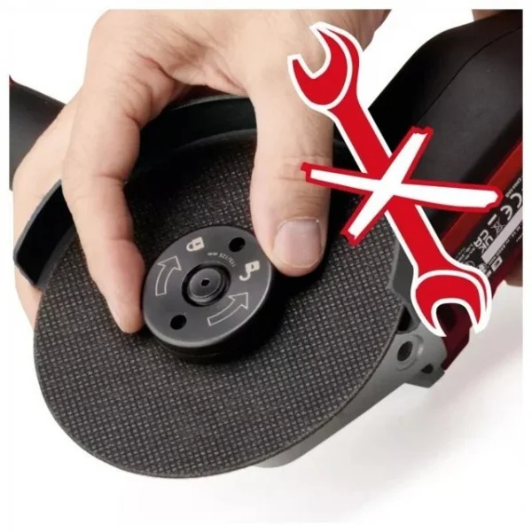 Einhell axxio 18/125 q smerigliatrice angolare 125 mm brushless 18 v senza batteria 4431151 - dettaglio 3