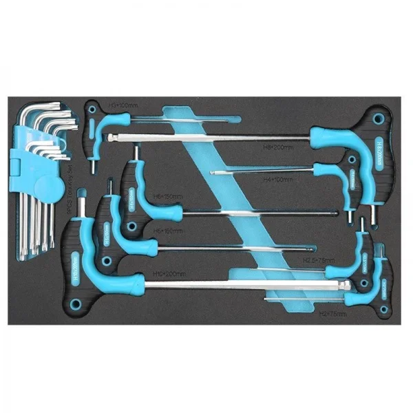Fervi a007g/kit arredo officina modulare con utensili 290 pz. - dettaglio 7