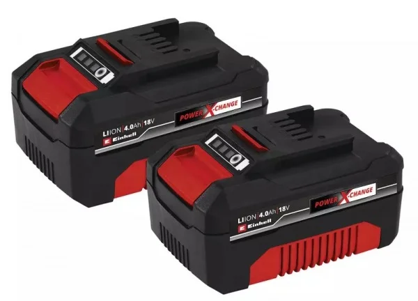 Einhell pxc twinpack cb a1 set di batterie 18 v da 4,0 ah 4511489 - dettaglio 1