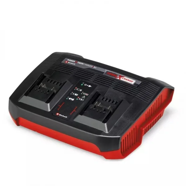 Einhell pxc x-twincharger 3a caricabatterie 18 v doppio 4512069 - dettaglio 1