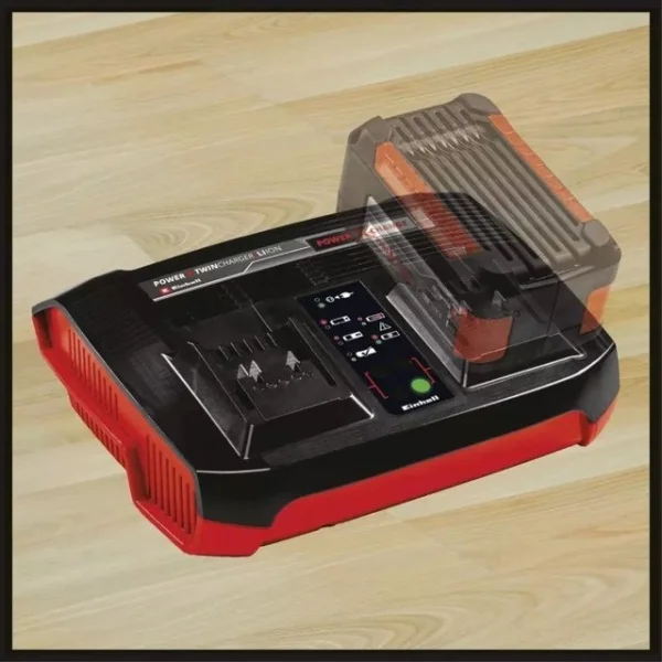 Einhell pxc x-twincharger 3a caricabatterie 18 v doppio 4512069 - dettaglio 3