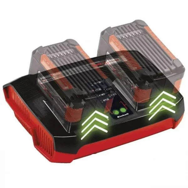 Einhell twincharger kit 1 set 18 v batterie 4,0 ah e caricabatterie doppio pxc 4512112 - dettaglio 2