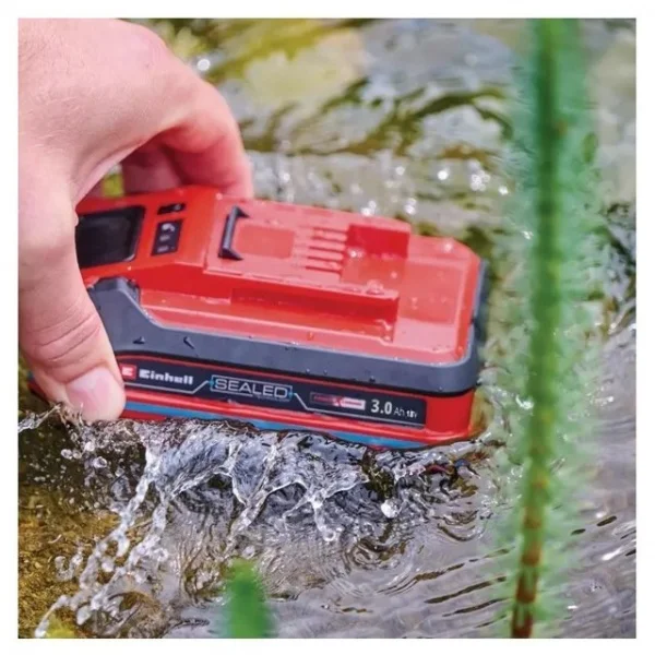 Einhell sealed pxc plus a1 batteria 18 v protezione ip57 da 3,0 ah 4511618 - dettaglio 3
