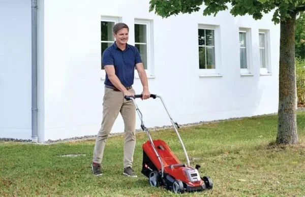 Einhell ge-cm 18/33 li rasaerba pxc 18 v brushless a batteria 33 cm 3413260 - dettaglio 2