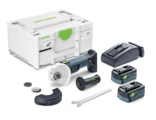 Festool agc 18-125 5,0 ebi-plus smerigliatrice angolare a batteria 18 v brushless 125 mm 578368 - dettaglio 1