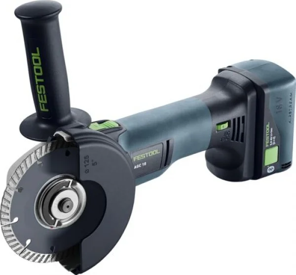 Festool agc 18-125 5,0 ebi-plus smerigliatrice angolare a batteria 18 v brushless 125 mm 578368 - dettaglio 2